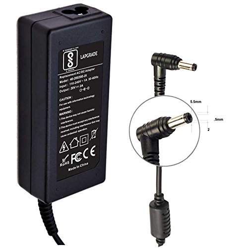 LAPGRADE 20V 2A Adapter Charger for Lenovo IdeaPad Y Series Laptops (Without Power Cable)- Black (B07C5XMS13) Amazon Price History, Amazon Price Tracker