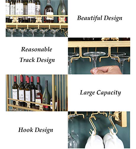 Support de verre à vin mural pour cuisine pour vider vos placards
