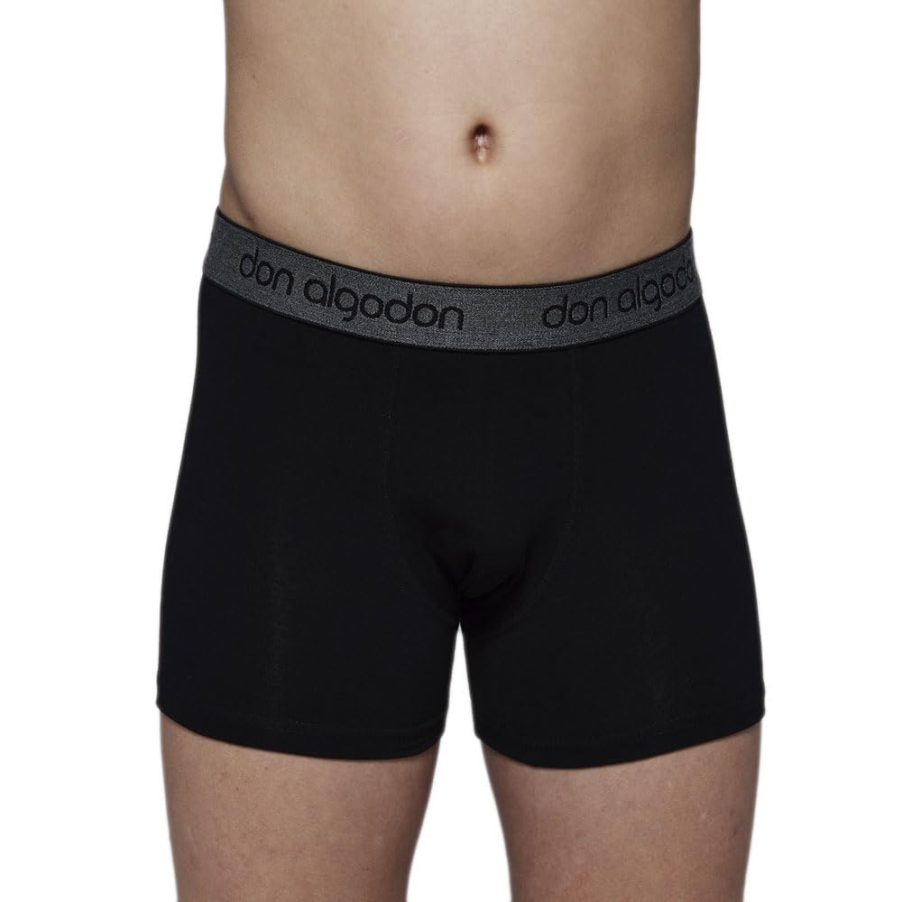 DON ALGODON Confezione da 2 boxer da bambino PBN01
