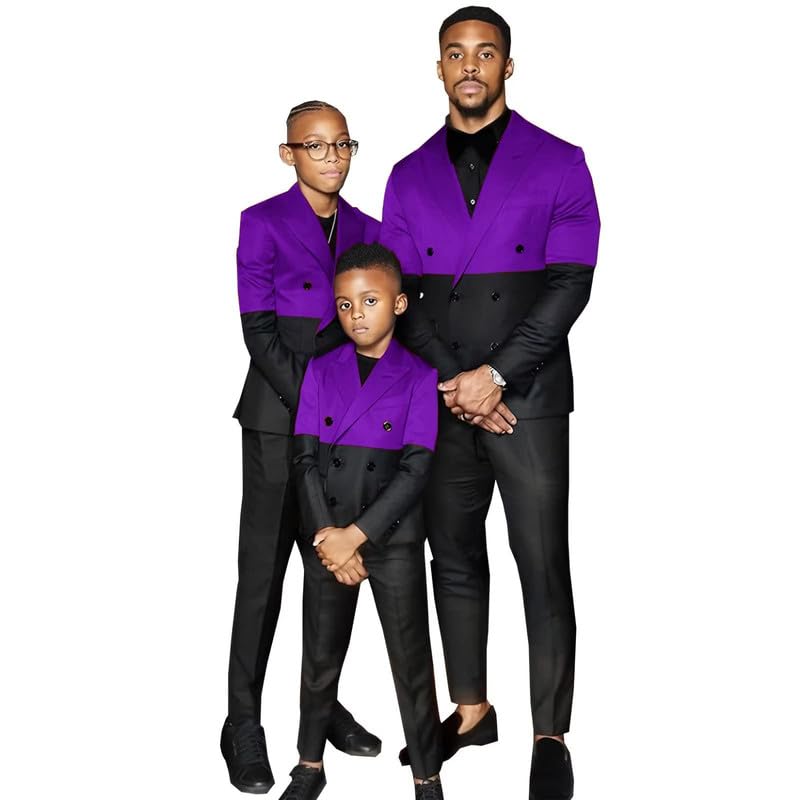 2024 Double Breasted 2 Piece Tuxedo for Boys Suit Wedding Ring Bearer Outfit Kids Suit Set JTZ018