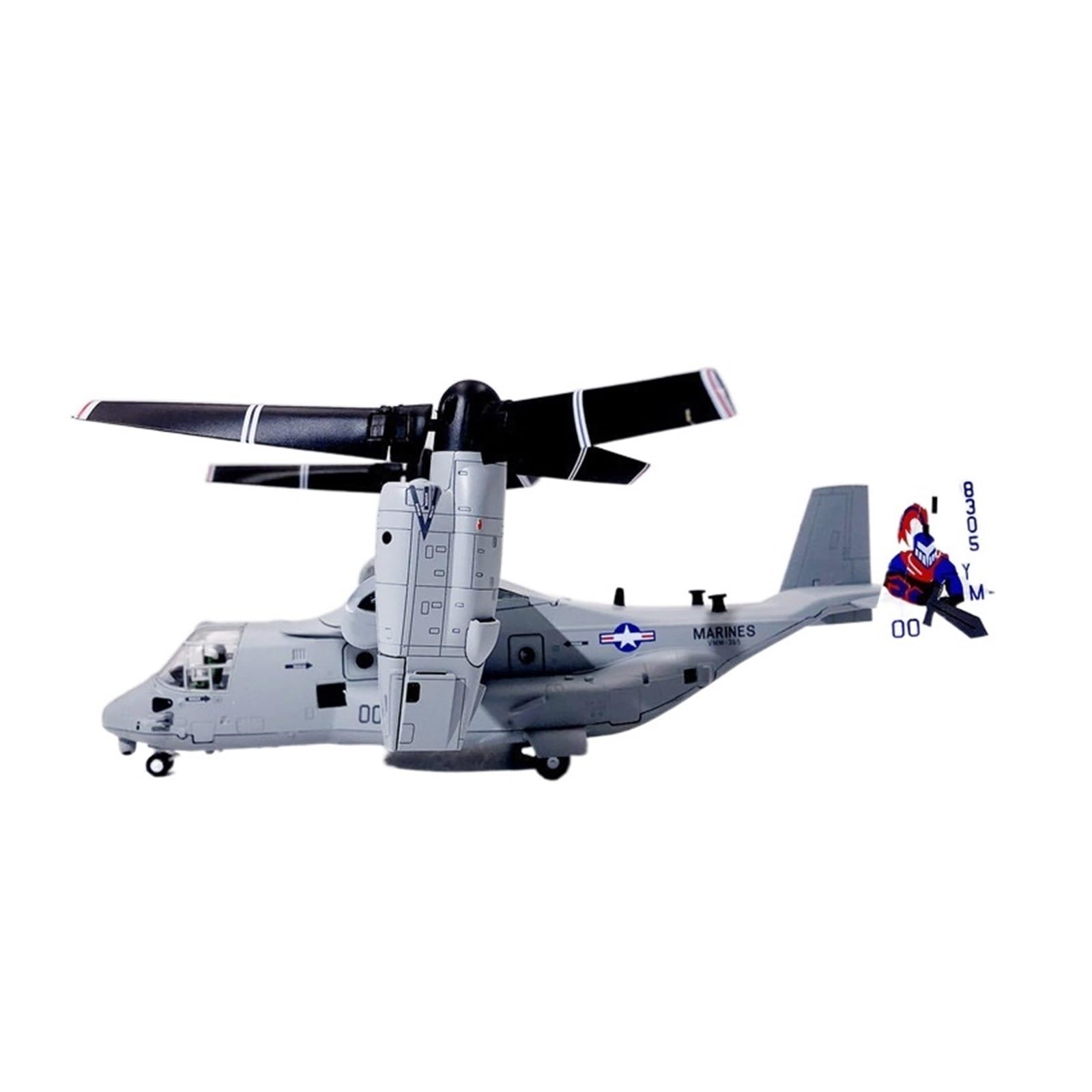 Amazon.co.jp: 1/72 合金シミュレーション可変翼 V22 オスプレイ