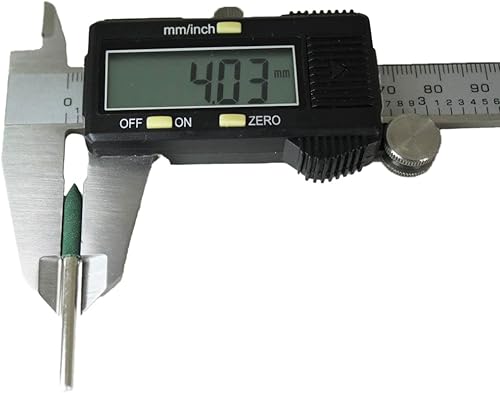 Miniatura 3 de TEMO 20 piezas de 0.157 in (532 pulgadas) herramienta giratoria de goma bala rebaba de pulido con vástago de 18 pulgadas para herramientas rotativas