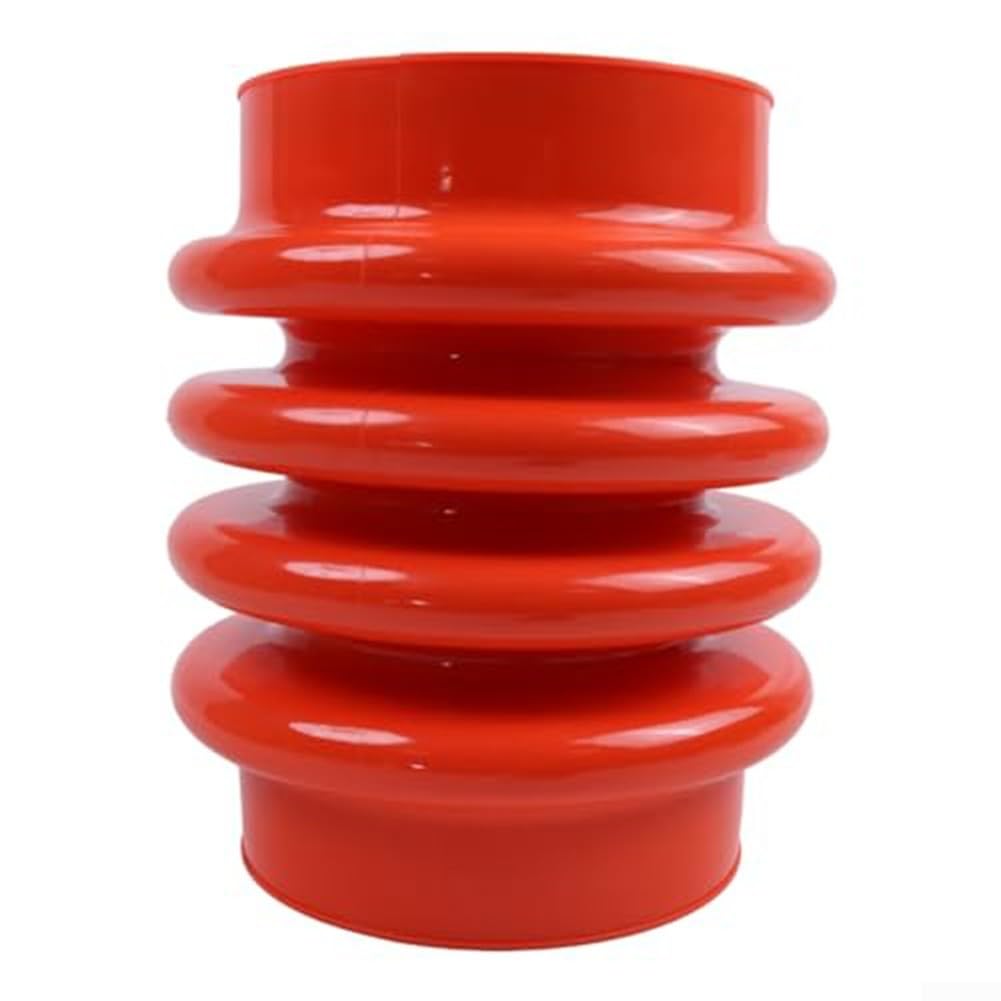 Bellow Boot 3540-10010 compatible con Mikasa MT70 MT72 MT74 MT75, cubierta de sellado antipolvo Rammer, funda de plástico resistente, 160 mm ID 250 mm de altura, naranja