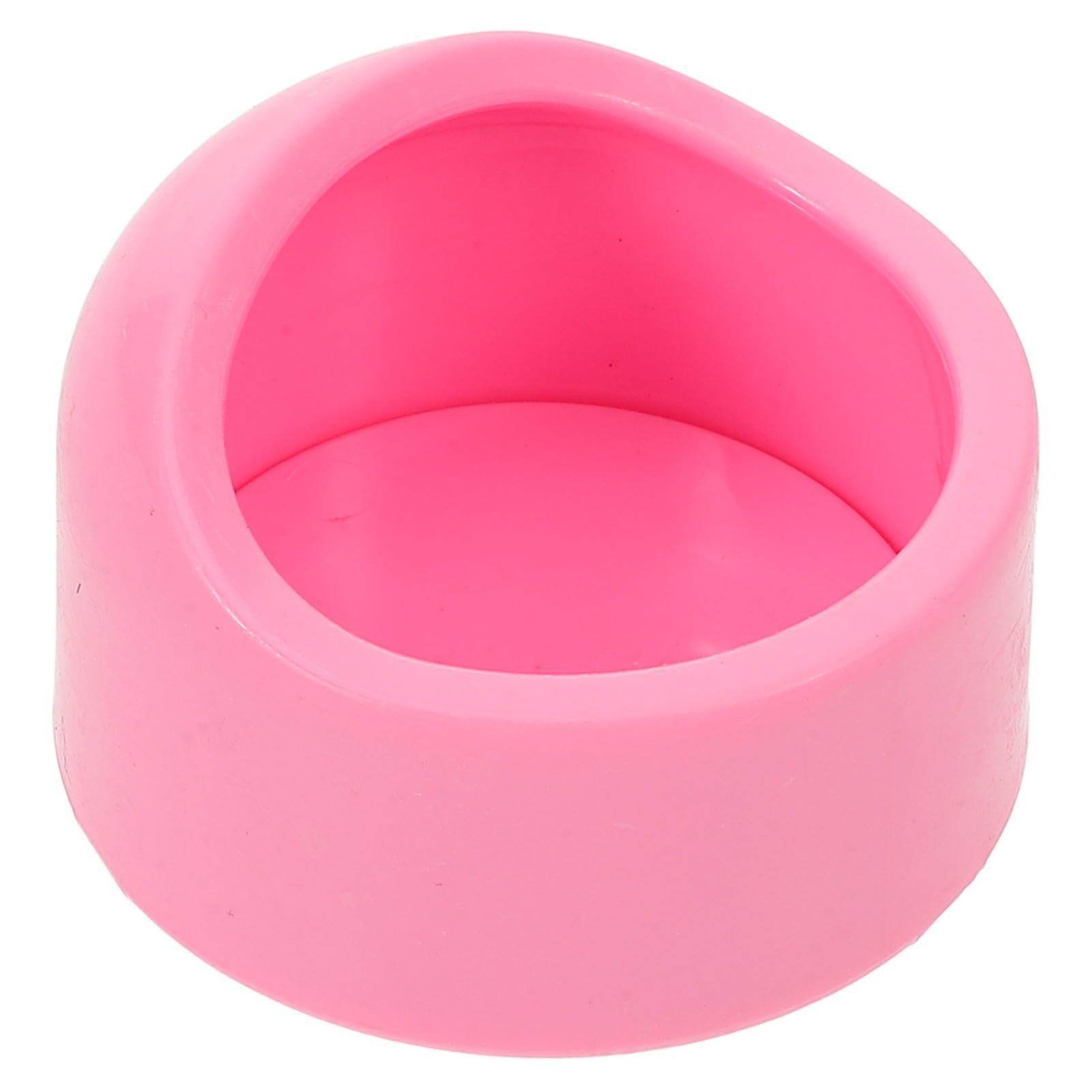 Abaodam Hamster Feeding Bowl Chinchilla Bowl Knock Design Elevated Pet Food Dish for Hamster Kitten and Animals Easy to for Cages