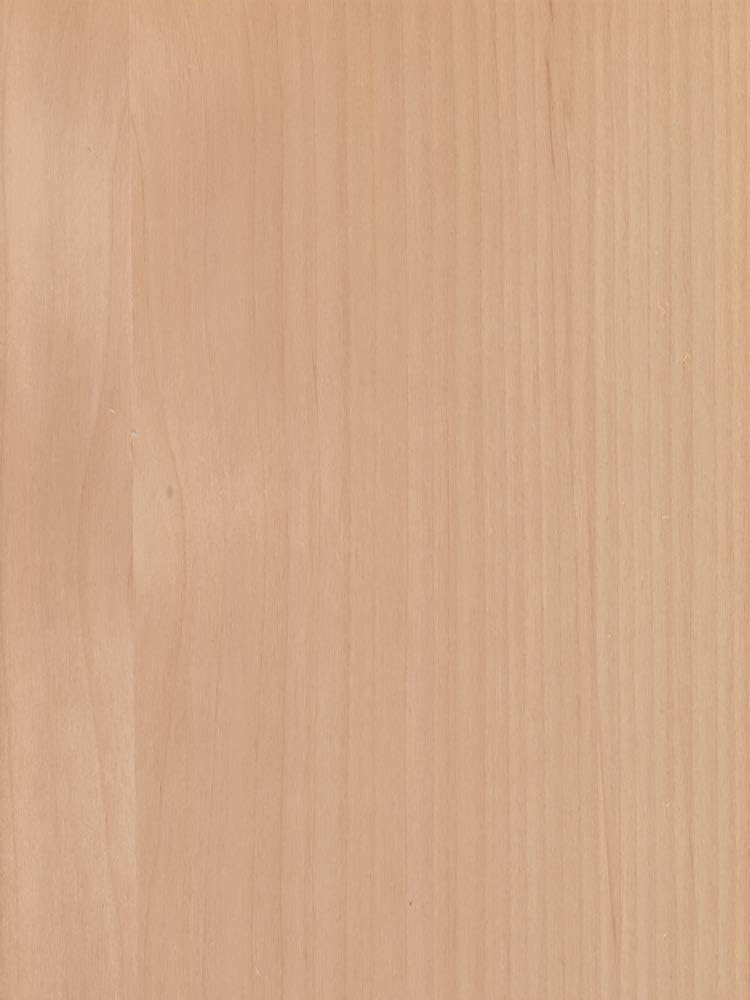Alder Wood Veneer Plain Sliced Wood on Wood Backer 4' X 8' (48" x 96")