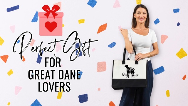 Bolso tote de lona con cierre y correa para mujer miniatura 7