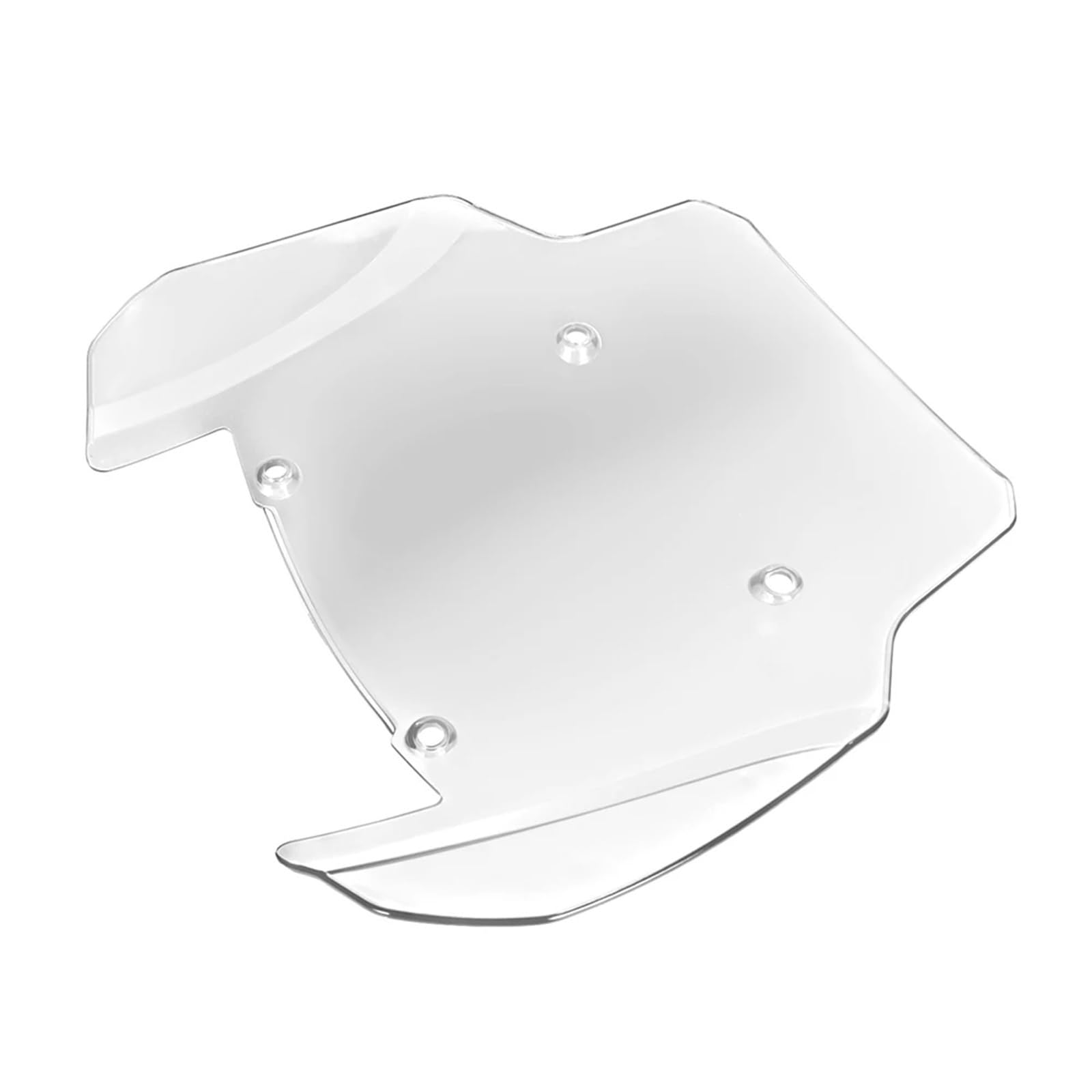 Parabrezza Moto Spoiler Deflettore antivento per parabrezza da 11" in plastica ABS per moto, fumé/trasparente, per Harley Pan America 1250 1250S ADV 2021-2022(Smoke)
