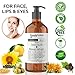 Greenly Nature – Organic Make-up Remover & Cleansing oil - Instantly Removes Waterproof Mascara & Face, Eyes and Lips Makeup – Suitable for All Skin Especially Oily and Sensitive. - 5 oz