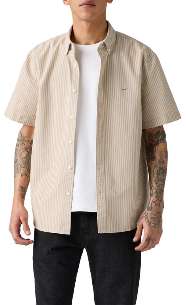 Levi's Herren Short-sleeve Authentic Button Hemd