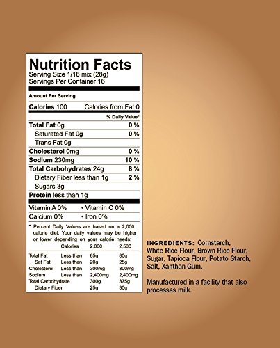 Cup4cup Gluten-Free Pie Crust Mix, 1 Pound