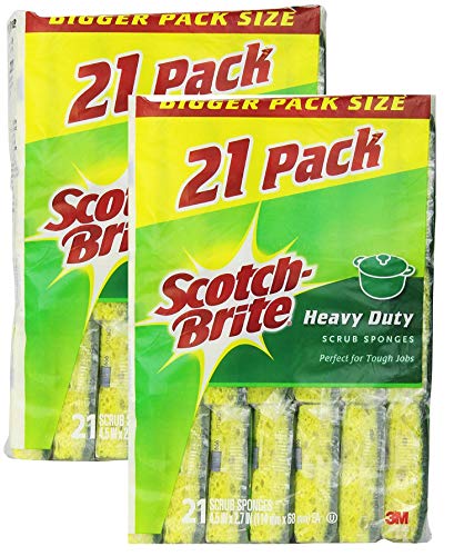Scotch-Brite Heavy Duty Scrub Sponge (42 Count)