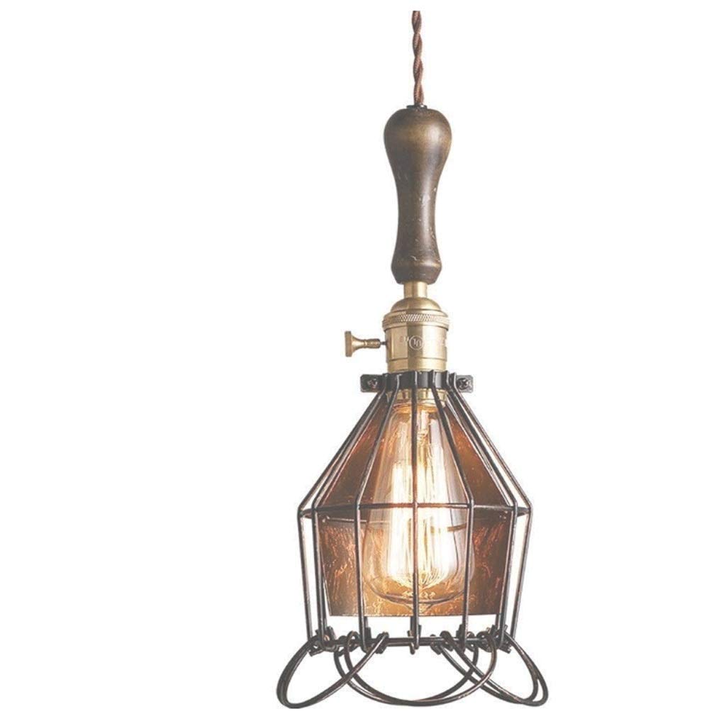 LEOSHI Lámpara de araña Decorativa Negra, Fresca y Atractiva, diseño de Estilo Industrial Retro, iluminación para Bar, Restaurante y cafetería Made in China