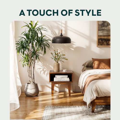 Image of Catherine Nightstand Without Drawer - Dark Chocolate