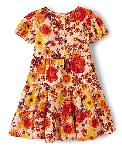 Image of Gymboree Girls' and Toddler Short Sleeve Tiered Dresses