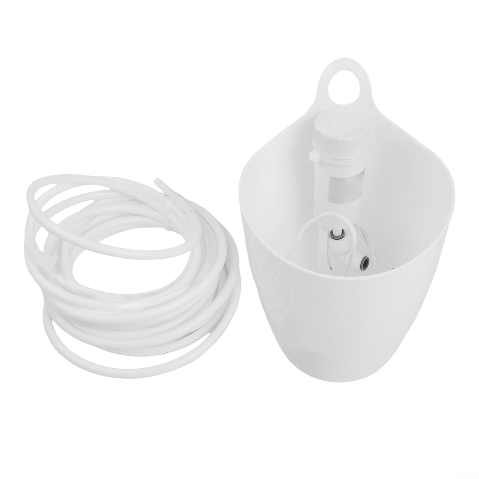 YJDOORPLAY Silent USB Drain Pump for Air Conditioners, Automatic Condensate Removal System, 5V Low Noise External Water Pump for 1-3P AC, 15m Lift Height(5 meter)