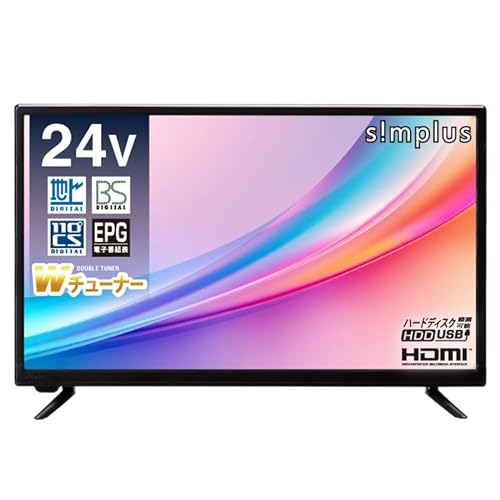 simplus ter 24C` _u`[i[ nEBSE110xCSfW^ nCrW OtHDD^@\ Ǌ| HDMI VApl er SP-24TVD-02 ubN (24^)