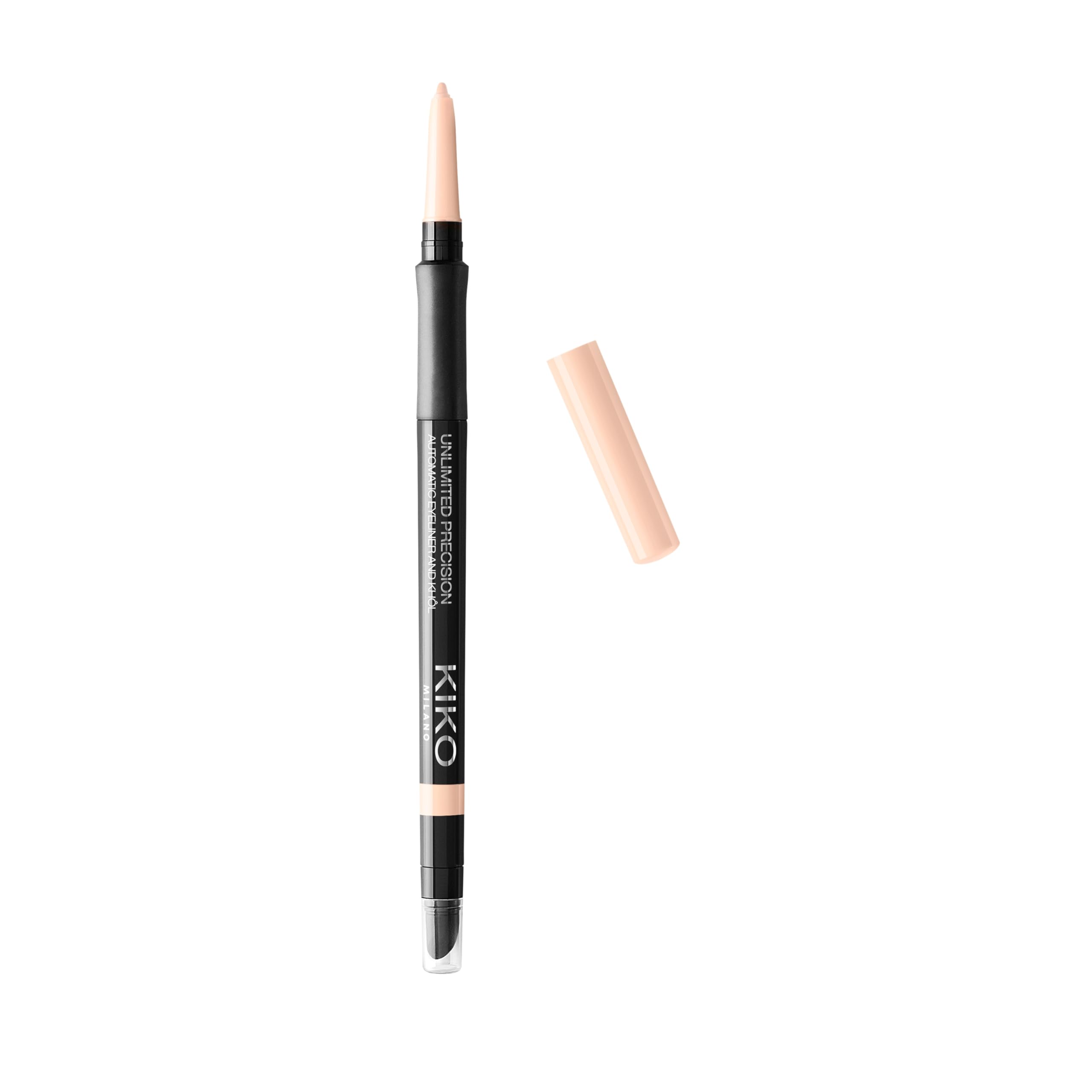 Kiko Milano Unlimited Precision Automatic Eyeliner And Khol 01 Automatic Eye Pencil For The Waterline And Lash Line