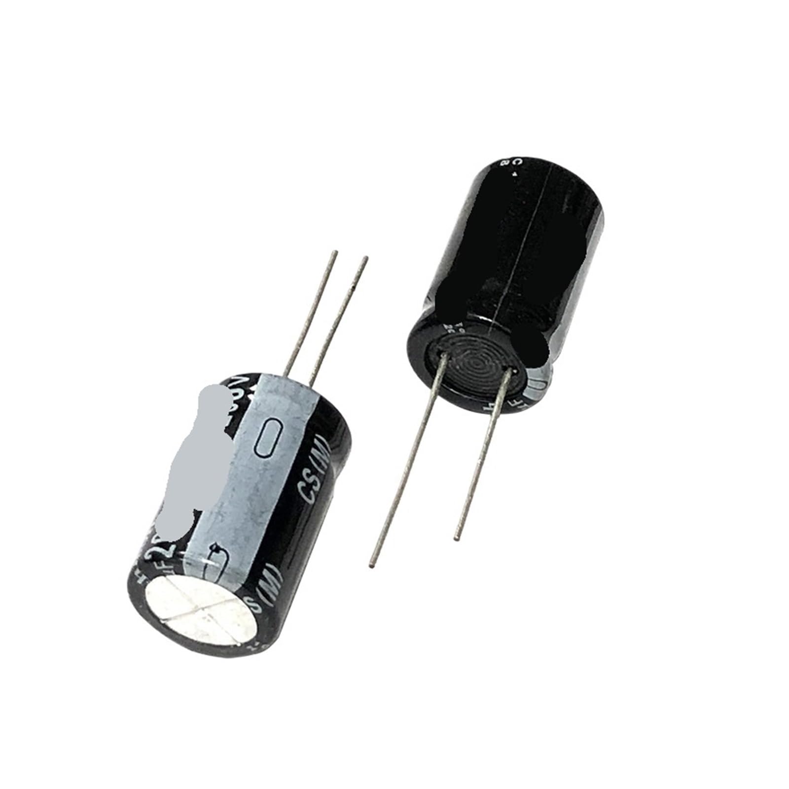 Condensateur électrolytique 200V 100uF 16x25mm pour circuits, lot de 5