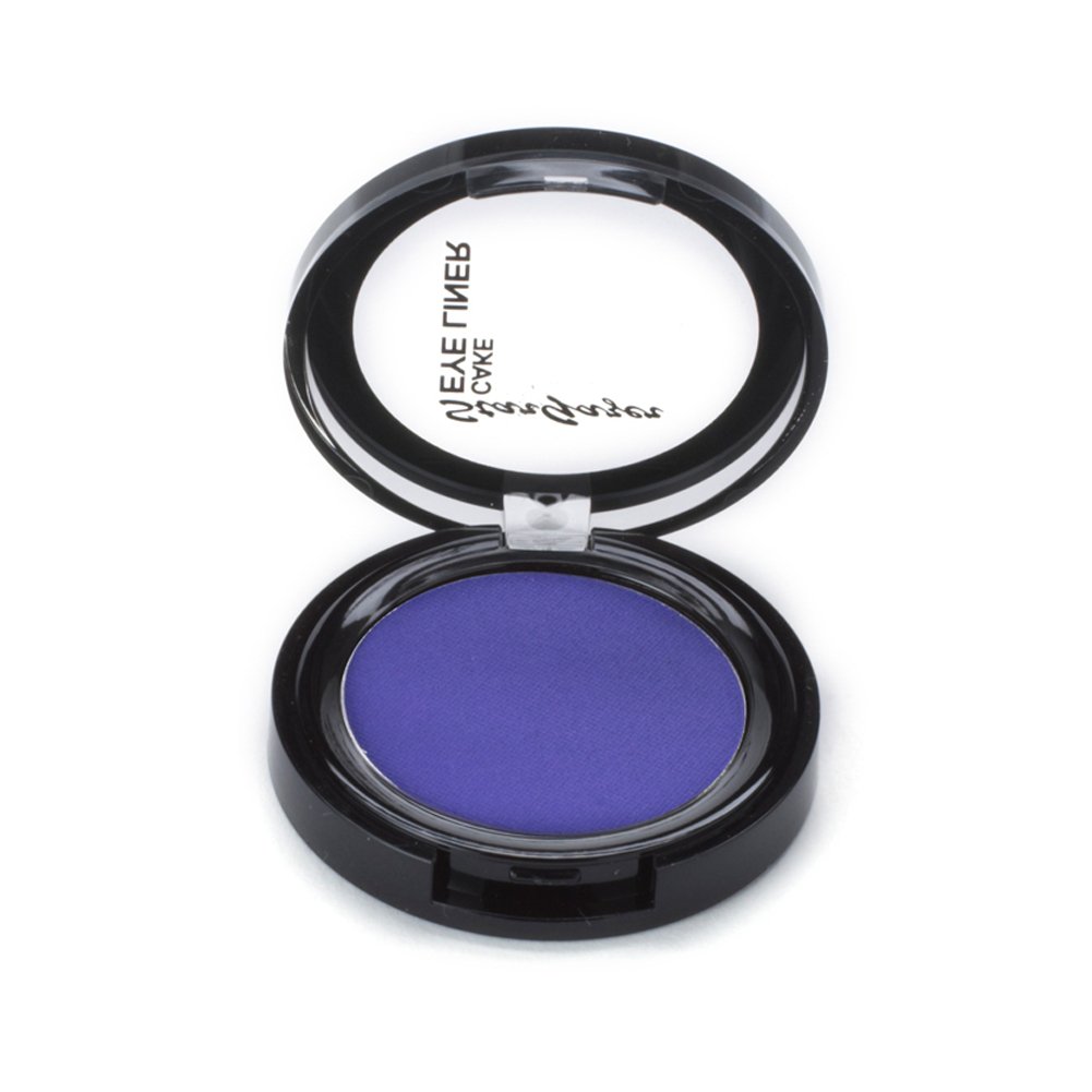 Violet Cake eye liner. A wet and dry use pressed powder cake eye liner.