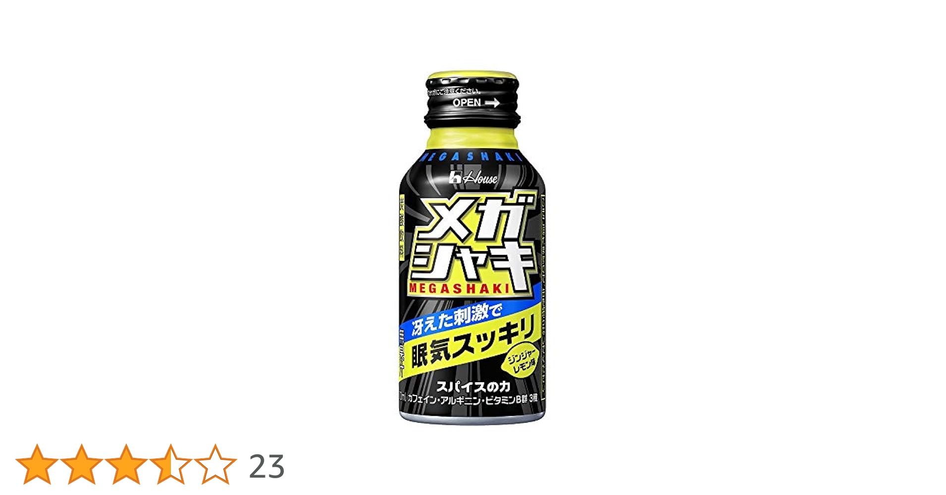 Amazon.co.jp: ハウス メガシャキ 100ml×6本 : 食品・飲料・お酒