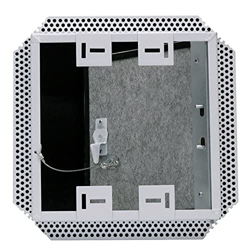 Access Door 24" X 24" Sound Rated Steel Access Panel Felt Covered Door for Concealed Wall/Ceiling Application with Slotted Lock - [Outer Dimensions: 25" Width X 25" Height] by HVAC Premium - Used condition - Image 4