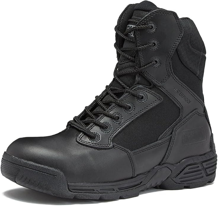 MAGNUM - Men's Waterproof Tactical Boots, Mens Military Hiking Boots, Breathable Light Weight Work Boots for Men