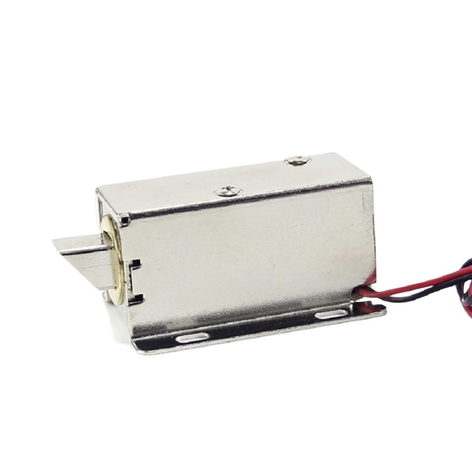 Minicerradura eléctrica con pestillo de 12 V CC for gabinete, Cerradura pequeña for gabinete o Cerradura de Puerta con solenoide