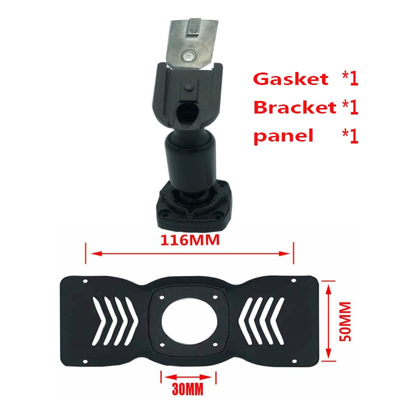 Suitable for Special gaskets, Brackets and Panels for 70Mai Rearview Mirror Driving Recorder - (Color Name: Black)