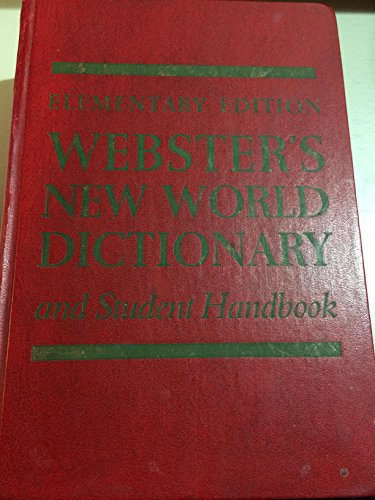 Webster's New World Dictionary And Student Hand... B0010ZLRVK Book Cover