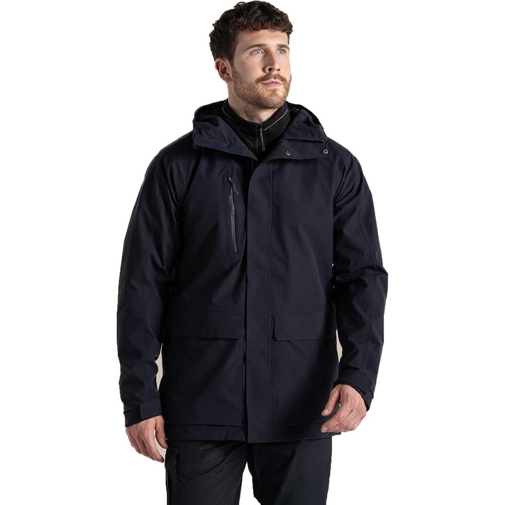 Craghoppers Expert Kiwi Pro Strech - Chaqueta Larga Impermeable Unisex adulto