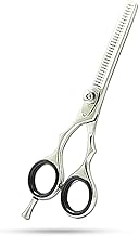 SMI Linkshänder schere effilierschere friseur 5,5 zoll ausdünnschere haarschere ausdünnen edelstahl friseurschere für damen und herren - Razor Edge