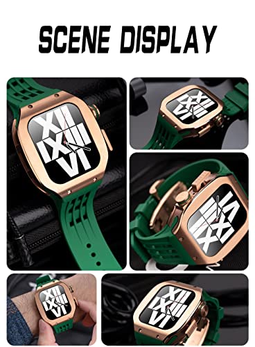 Boîtier en alliage de titane et bracelet caoutchouc pour iWatch - 6