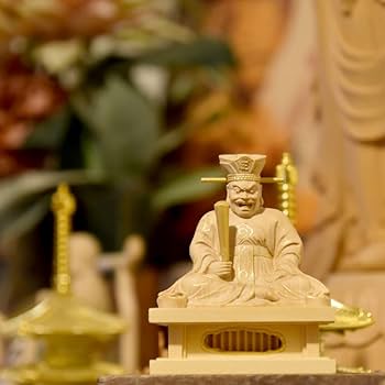 優しい仏様　蒼雲昨　未開眼　木製仏像彫刻 閻魔大王の仮の姿　本日捨値1/10 優しい仏様 蒼雲昨 未開眼 木製仏像彫刻 閻魔大王の仮の