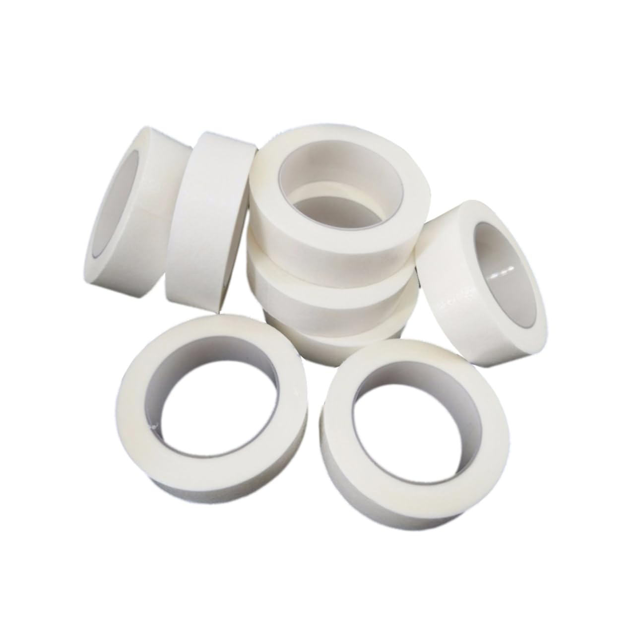 Ipetboom 10 Rolls Eyelash Extension Pads Lint Under Eye Patches for Grafting False Lashes Comfortable and Easy to Use for Makeup Salons and Artists White Color