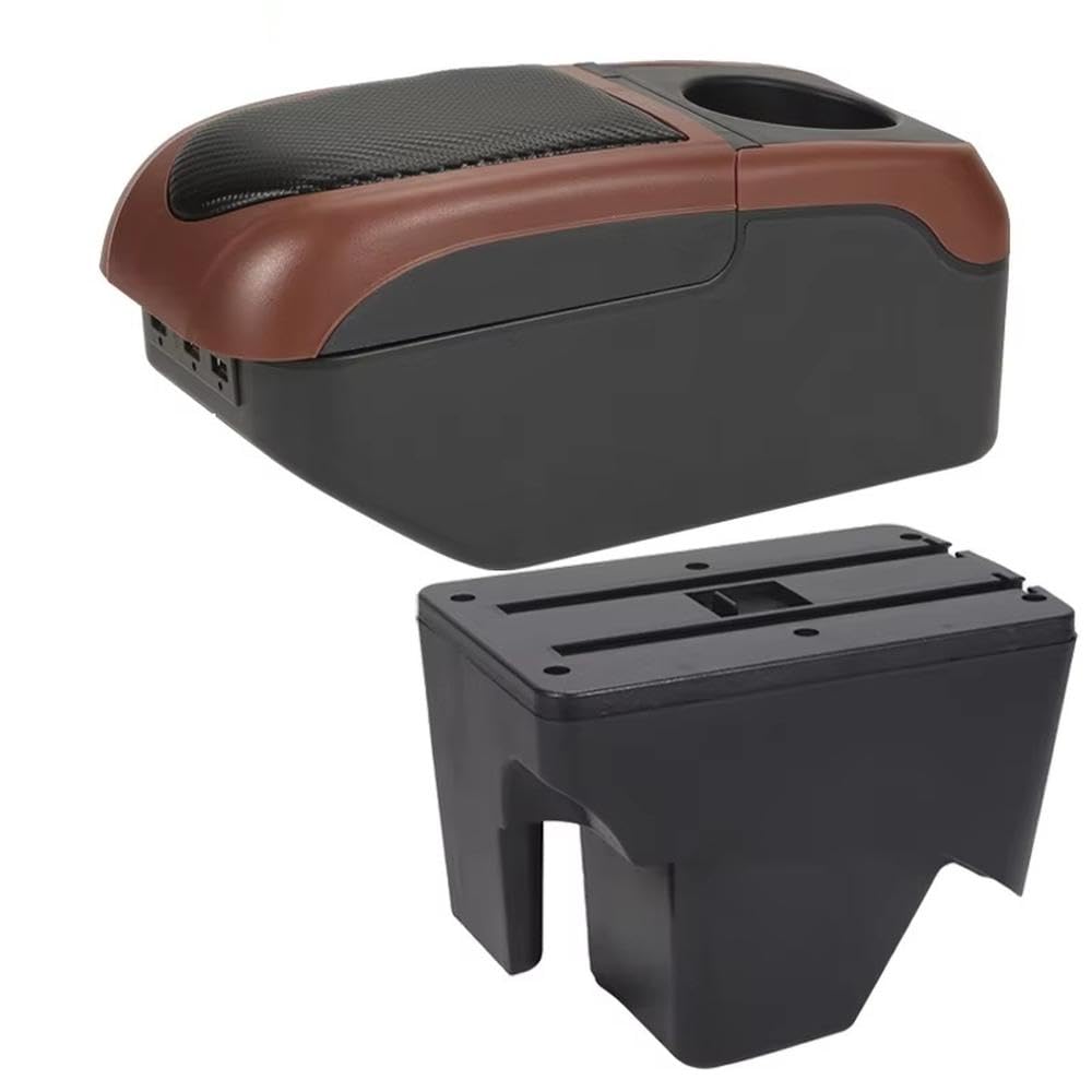 Sxqpocar Black Curry For Tera 2025 Car Armrest Box Center Console Armrest Storage Box Replacement Parts