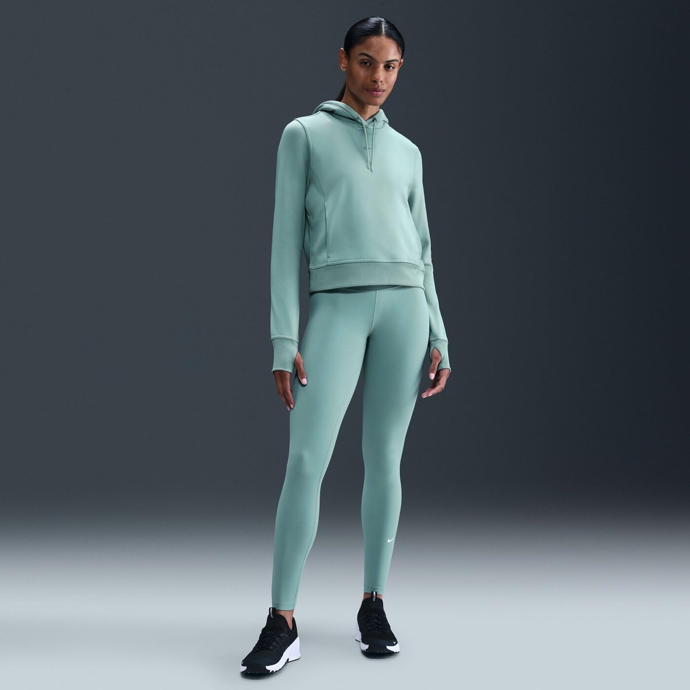 Nike One Leggings in voller Länge mit hohem Bund für Damen, IB9382