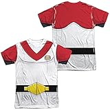 Popfunk Voltron Keith Costume Unisex Adult Sublimated Costume T-Shirt (Front/Back), Large
