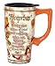 Spoontiques Footprints Travel Mug, Multi Colored