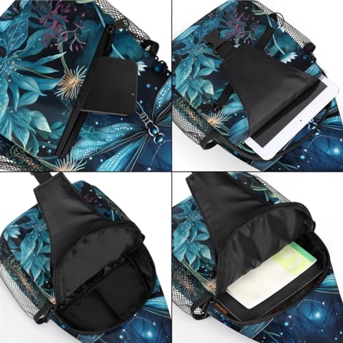 Mochila bandolera vintage impermeable para hombres y mujeres miniatura 5