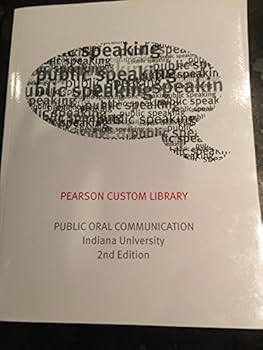 Paperback Public Oral Communication, Indiana University, 2nd Edition Book