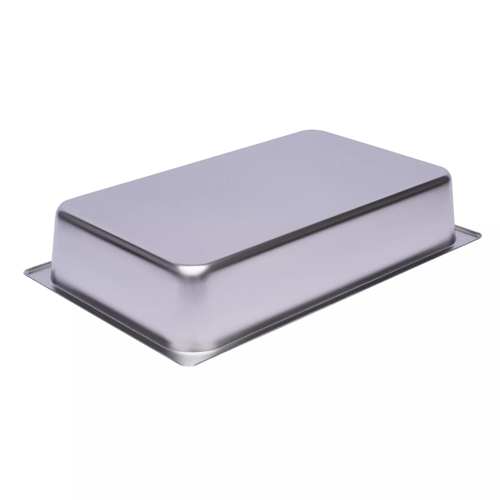 6 unidades GN Contenedor Acero Inoxidable Cuenco Rectangular, Cuencos de Alimentos 1/1 Contenedor de Gastronomía 53 x 33 x 10 cm Recipiente de Acero Inoxidable Recipiente Gastronorm