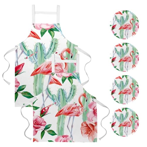 Tablier de cuisine pour le nettoyage de la maison avec 4 broches