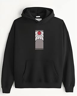 هودي او تي شيرت او سترة او شنطة كبيرة توت من انيمي ديمون سلير / تطريز ديمون تطريز نيزوكو تانجيرو زينتسو تي شيرت او هودي او هودي سويتر او توتي باج 44 (M ابيض هودي)، قطن