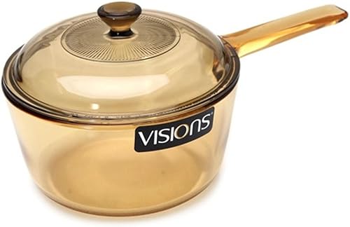 Miniatura 3 de Visions Cacerola cubierta de 1.5L y olla de cocina Versa cubierta de 2.25L (sin cubierta de plástico)