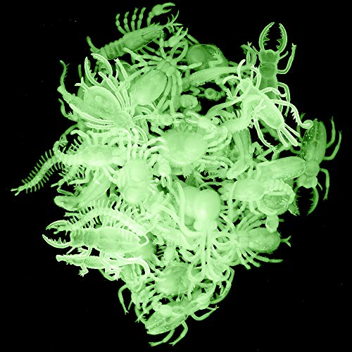 Glow in the Dark Insects - 144 Pieces - Party...