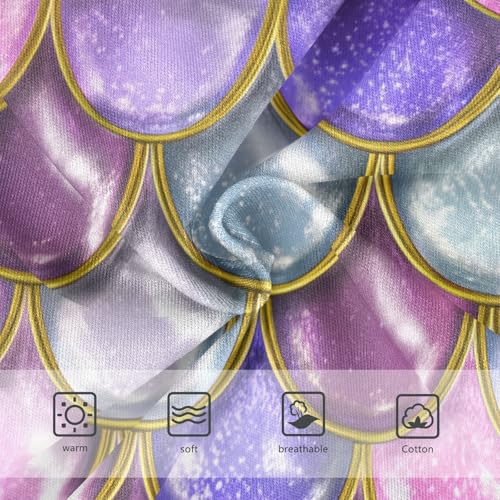 Purple Pink Mermaid Scales Toddler Girls's Underwear 2T 202c14253