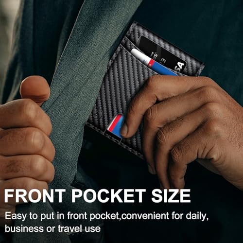 Wallet for Men Slim Leather ID Window And 11 Slot With Gift Box4