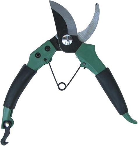 Miniatura 3 de Treasure Gurus - Tijeras de podar con bloqueo de metal, tijeras de podar de mano, herramienta de jardinería, cortadores
