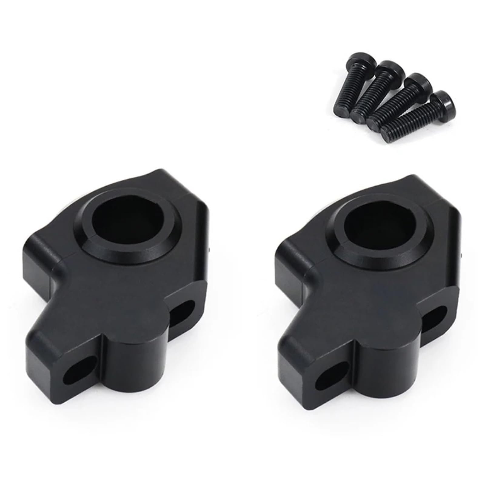 Alza Manillar Ajustable Compatible Con CB1000R 2008-2017 Elevadores Manillar Desplazados Hacia Atrás Motocicleta Elevador Manillar Motocicleta(Matte Silver)