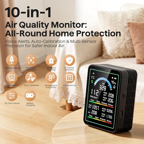 Smart Air Quality Monitor Indoor